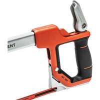 Scie &agrave; m&eacute;taux &agrave; tension rapide avec poign&eacute;e &agrave; double mat&eacute;riau, 12", Prise Ergonomique Auto-Cam