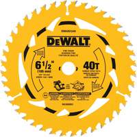 Framing Circular Saw Blade, 6-1/2", 40 Teeth, Wood Use Auto-Cam
