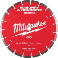 Segmented Masonry & Concrete Diamond Blade, 14", Stone/Concrete/Brick/Tile Use Auto-Cam