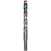 Metal Demon Drill Bit for Mild, Hardened and Stainless Steels, 27/64", 3-7/10" Flute, 130° Point Auto-Cam