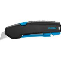 SECUPRO 425 Safety Knife with Rounded-Tip Trapezoid Blade, 21 mm, Plastic Handle Auto-Cam