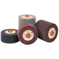 Blendex Surface Conditioning Drum, 4-1/2" Dia. x 2" W, 5/8"-11 Arbor, Coarse Grit Auto-Cam