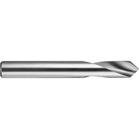 Spotting Drill, Bright, Short Length, 1/2", High Speed Steel, 120° Point Auto-Cam