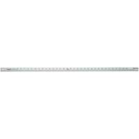 Inch/Metric Meter Stick, 3.28'/1 m L, Aluminum, 1/8" (1 mm) Graduations Auto-Cam
