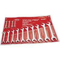 IACW-14 60° & 15° Angle Wrench Set, Open-Ended, 14 Pieces, Imperial Auto-Cam