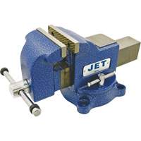 JSV-4HD Heavy-Duty Swivel Base Vise, 4" Jaw Width, 2-3/4" Throat Depth Auto-Cam