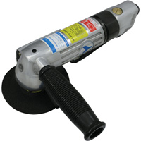 Angle Grinder, 4" Wheel, 1/4" NPT Inlet, 11000 RPM Auto-Cam