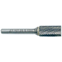 End-Cut Cylindrical Burr, 1/2" Dia., 1/4" Shank, 1" Depth of Cut Auto-Cam