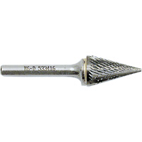 M4-D JET-KUT&reg; Cone Shape Burr, 3/8" Dia., 1/4" Shank, 5/8" Depth of Cut Auto-Cam
