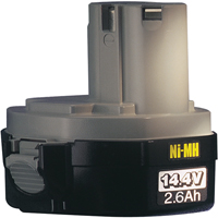 Bloc-piles de style nacelle, Ni-MH, 14,4 V, 2,6 A Auto-Cam