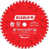 Saw Blades - General Purpose, 12", 44 Teeth, Wood Use Auto-Cam