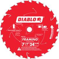 Framing Saw Blade, 7-1/4", 24 Teeth, Wood Use Auto-Cam