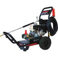 Medium-Duty Professional Pressure Washers, Gasoline, 2500 PSI, 3 GPM Auto-Cam