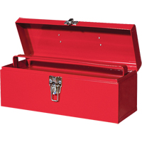 Coffre &agrave; outils portatif ATB100 avec plateau en m&eacute;tal pour outils, 6" P x 16" la x 6-1/2" h, Rouge Auto-Cam