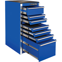 Armoire latérale série RX, 7 tiroirs, 19" la x 25" p x 39-1/4" h, Bleu TEQ496 | Auto-Cam
