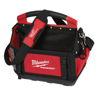 Packout Tote, Ballistic Nylon, 31 Pockets, Black/Red Auto-Cam
