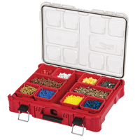 Organisateur Packout, 20" x 15" x 5", Noir/Rouge Auto-Cam