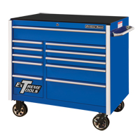 Armoire roulante pour outils s&eacute;rie RX, 11 tiroirs, 41-1/2" la x 25-1/2" p x 40-1/2" h, Bleu Auto-Cam
