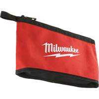 Zipper Pouch, Canvas, 1 Pockets, Black/Red Auto-Cam