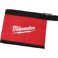 Multi-Size Zipper Pouches - Set of 3, Canvas, 3 Pockets, Black/Red Auto-Cam