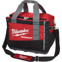 Packout Tool Bag, Ballistic Nylon, 2 Pockets, Black/Red Auto-Cam