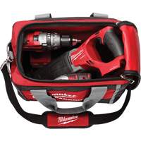 Packout Tool Bag, Ballistic Nylon, 2 Pockets, Black/Red Auto-Cam