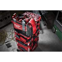 Packout Tool Bag, Ballistic Nylon, 8 Pockets, Black/Red Auto-Cam