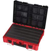 Packout Tool Case with Customizable Insert, 20-7/10" x 15-1/5" x 6-1/5", Black/Red Auto-Cam