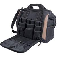 Multi-Compartment Tool Carrier, Polyester, 33 Pockets, Black Auto-Cam