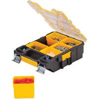 Organisateur de format moyen PRO, 4-1/2" la x 10-1/4" p x 13-3/5" h, Noir/Jaune Auto-Cam