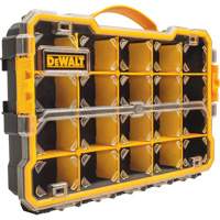 Organisateur avec compartiments PRO, 11" la x 17-5/8" p x 2-7/8" h, Noir/Jaune Auto-Cam