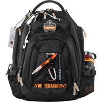 Arsenal<sup>®</sup> 5144 Office Backpack, 14" L x 8" W, Black, Polyester TEQ973 | Auto-Cam