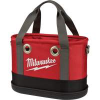 Aerial Utility Oval Bag, Ballistic Nylon, 14 Pockets, Black/Red Auto-Cam