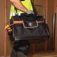 Sac &agrave; outils avec grande ouverture Tradesman Pro, Nylon balistique, 42 pochettes, Noir Auto-Cam