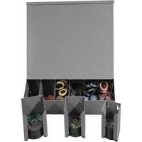 Distributeur aliment&eacute; par gravit&eacute; avec couvercle Auto-Cam