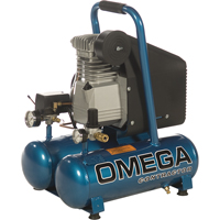 Portable Contractor Series Compressors - Oil Lube, Direct Drive, Electric, 3.3 Gal. (4 US Gal), 125 PSI, 115/1 V Auto-Cam