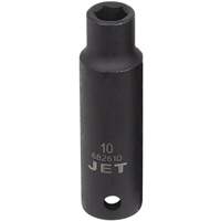 Socket, Impact, 10 mm, 1/2" Drive, 6 Points, Deep Auto-Cam