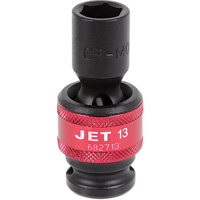 Universal Socket, Impact, 13 mm, 1/2" Drive, 6 Points Auto-Cam