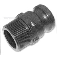 2" Wet Vac Male Drum Adaptor Auto-Cam