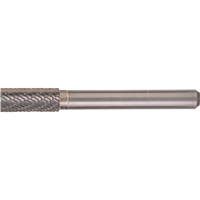 Solid Carbide Burrs - Cylinder Shape with No End Cut, SA-42, 3/32" Dia., 1/8" Shank Auto-Cam