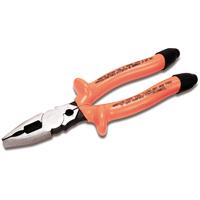 Insulated Side Cutters with Crimping Die Auto-Cam