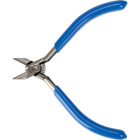 Midget Tapered Nose Diagonal Cutters, 4-1/4" L Auto-Cam