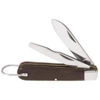 2-Blade Pocket Knife, 2-1/2" Blade, Carbon Steel Blade, Plastic Handle Auto-Cam