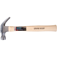 Hickory Handle Hammer, 16 oz., Wood Handle, 13" L Auto-Cam