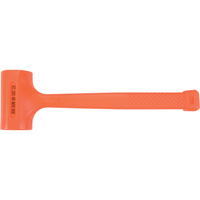 Dead Blow Hammer, 32 oz., Textured Grip, 13-1/4" L Auto-Cam
