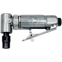 Petite rectifieuse &agrave; t&ecirc;te angulaire sur 90° MDG90 0,3 CV, Collet 1/4", 18000 Tr/min Auto-Cam