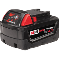 Bloc-piles M18 Redlithium, Lithium-ion, 18 V, 4 A Auto-Cam