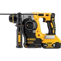 Max XR&reg; Brushless L-Shape Rotary Hammer Kit, 20 V, 1", 0-1100 RPM Auto-Cam