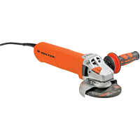 Angle Grinder with 50 Grinding Wheels, 5", 120 V, 8.5 A, 10000 RPM Auto-Cam