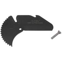 Large Diameter Ratcheting Plastic Pipe and Tubing Cutter, 2-3/8" Capacity Auto-Cam